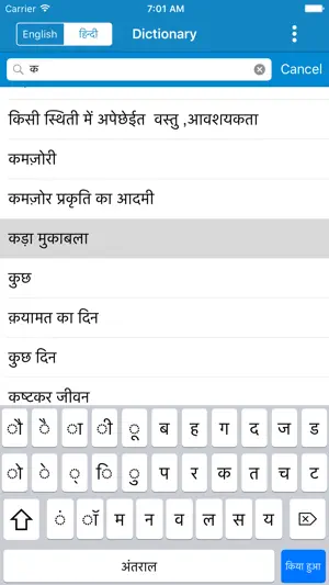 English to Hindi & Hindi to English Dictionary