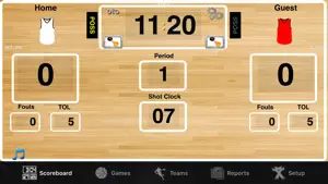 Ballers Basketball Scoreboard