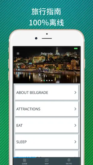 贝尔格莱德旅游指南与离线地图