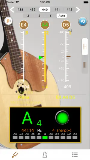 多姆拉琴调音器 - Tuner for Domra