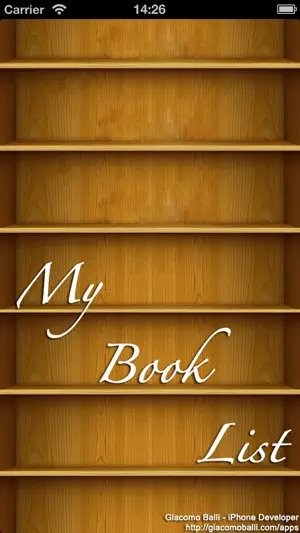 My Book List - Library Manager