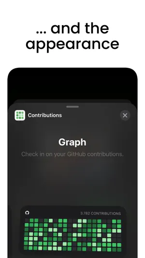 Contribution Graphs for GitHub