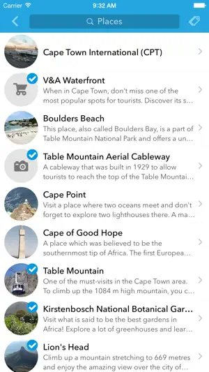 Africa Trip Planner, Travel Guide & Offline City Map for Johannesburg, Lagos or Cairo