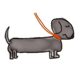 Adorable Dachshund Stickers