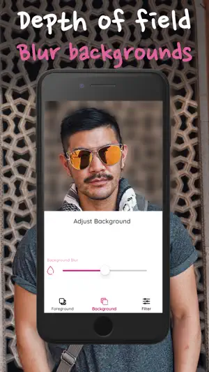 Blur Background Selfie Editor