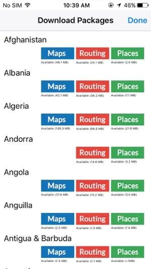 离线 导航 路线 地图