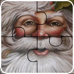 圣诞圣诞老人拼图游戏-快乐学习游戏