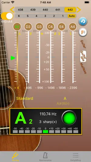 GuitarTuner:吉他调音器