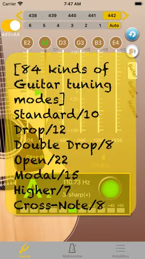 GuitarTuner:吉他调音器