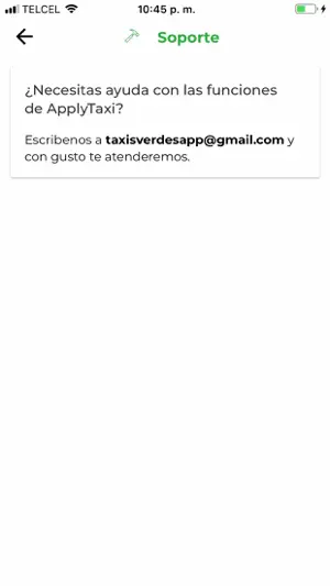 ApplyTaxi Ecotaxis Verdes