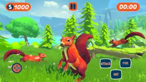 松鼠模拟器森林游戏