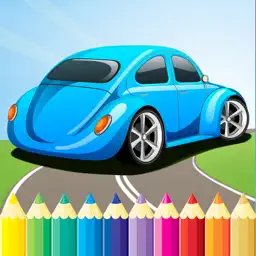 汽车经典图画书和图纸车辆免费为孩子们